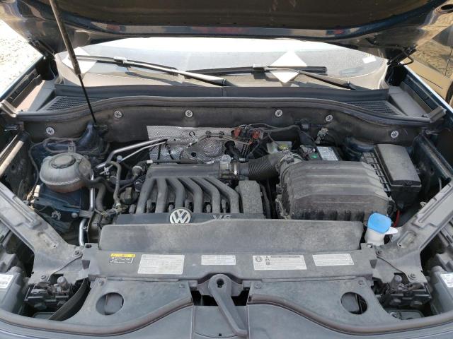 1V21E2CA9LC209776 - 2020 VOLKSWAGEN ATLAS CROS SE Синий фото 11