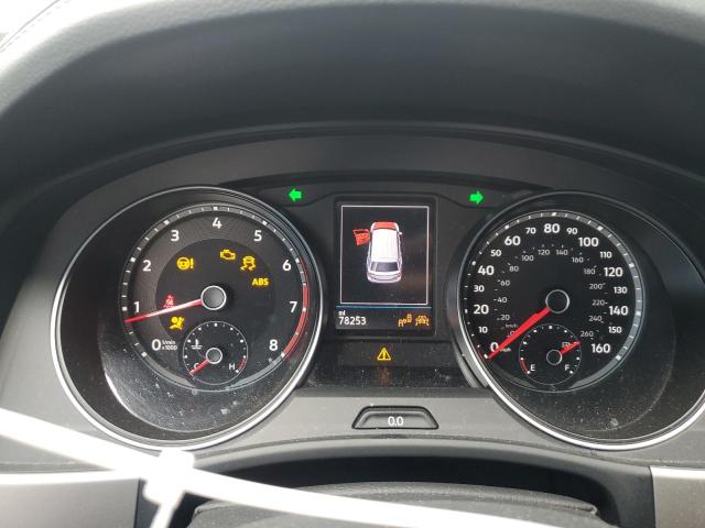 1V21E2CA9LC209776 - 2020 VOLKSWAGEN ATLAS CROS SE Синий фото 9