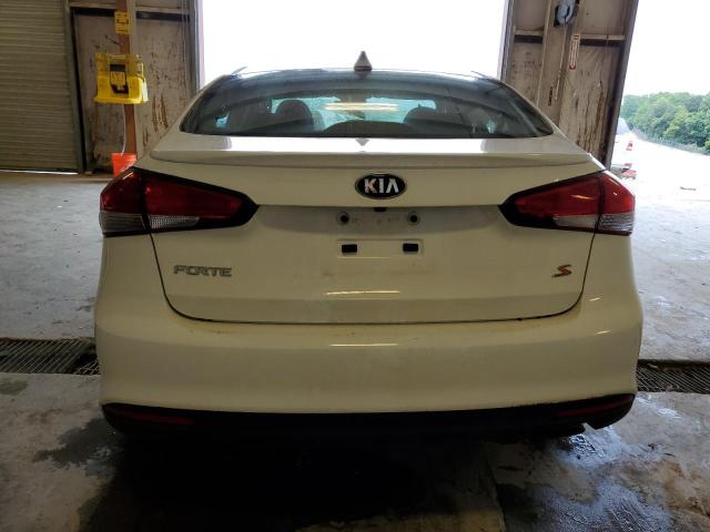 3KPFL4A76JE227836 - 2018 KIA FORTE LX WHITE photo 6