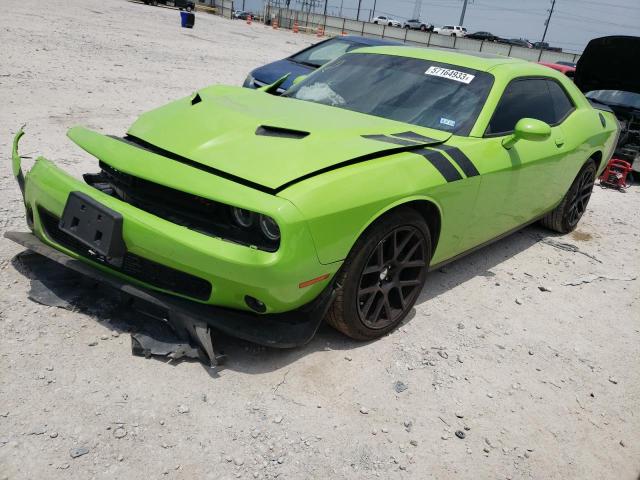 2C3CDZFJ3FH803903 - 2015 DODGE CHALLENGER R/T SCAT PACK GREEN photo 1