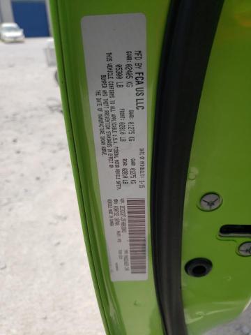 2C3CDZFJ3FH803903 - 2015 DODGE CHALLENGER R/T SCAT PACK GREEN photo 12