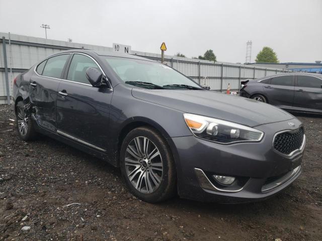 KNALN4D7XE5153294 - 2014 KIA CADENZA PREMIUM GRAY photo 4