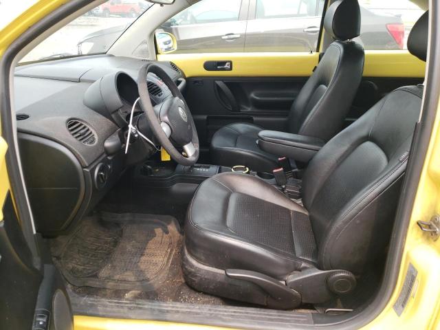 3VWPW3AGXAM013232 - 2010 VOLKSWAGEN NEW BEETLE YELLOW photo 7