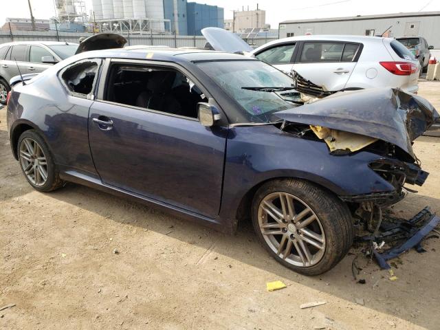 JTKJF5C79D3046738 - 2013 TOYOTA SCION TC 蓝色 照片 4