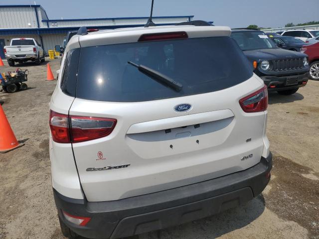 MAJ6S3GL6NC457963 - 2022 FORD ECOSPORT SE WHITE photo 6