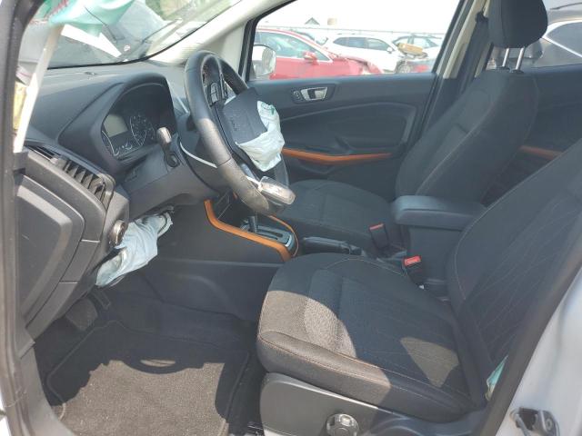 MAJ6S3GL6NC457963 - 2022 FORD ECOSPORT SE WHITE photo 7