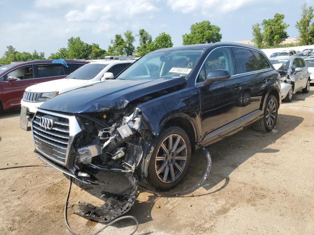 WA1LAAF79JD000555 - 2018 AUDI Q7 PREMIUM PLUS BLUE photo 1