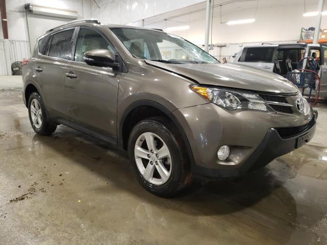 2T3RFREV9EW204992 - 2014 TOYOTA RAV4 XLE BROWN photo 4