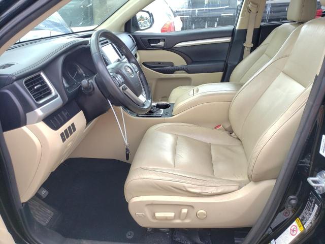 5TDJKRFHXES049162 - 2014 TOYOTA HIGHLANDER XLE Qara foto 7