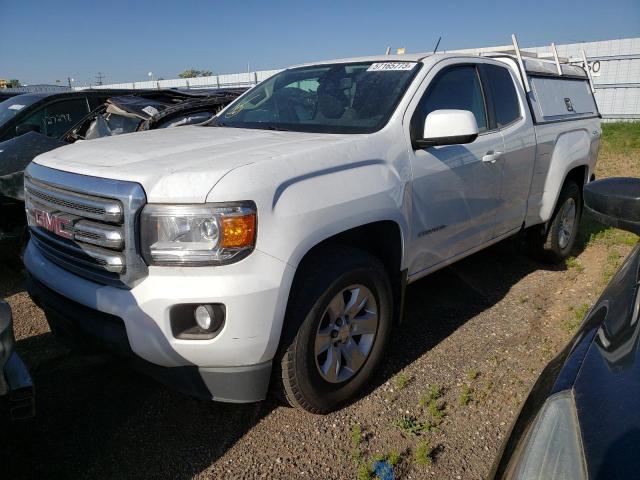 1GTH6CE34G1203936 - 2016 GMC CANYON SLE WHITE photo 1