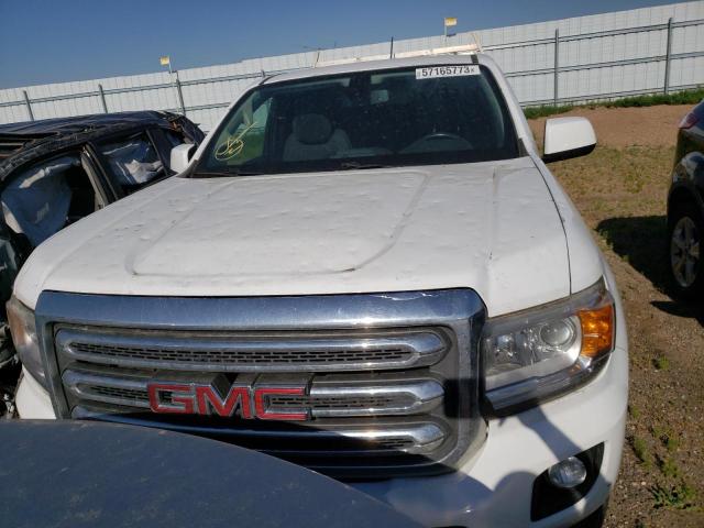 1GTH6CE34G1203936 - 2016 GMC CANYON SLE WHITE photo 5