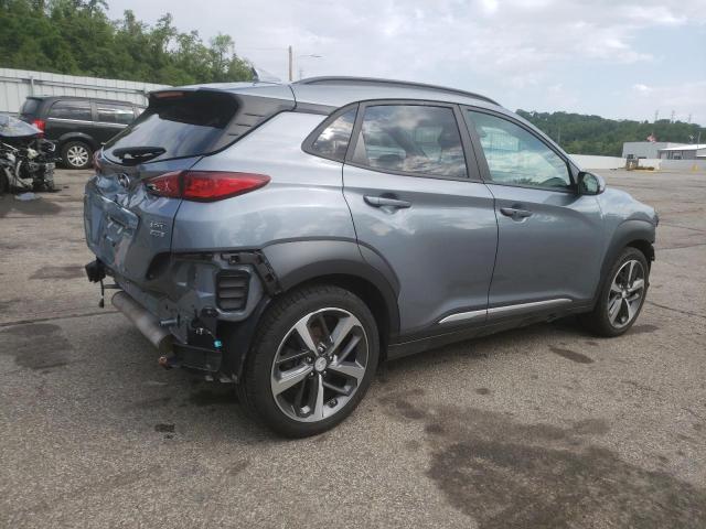 KM8K3CA56LU466858 - 2020 HYUNDAI KONA LIMITED GRAY photo 3