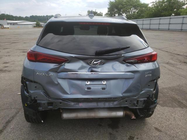 KM8K3CA56LU466858 - 2020 HYUNDAI KONA LIMITED GRAY photo 6