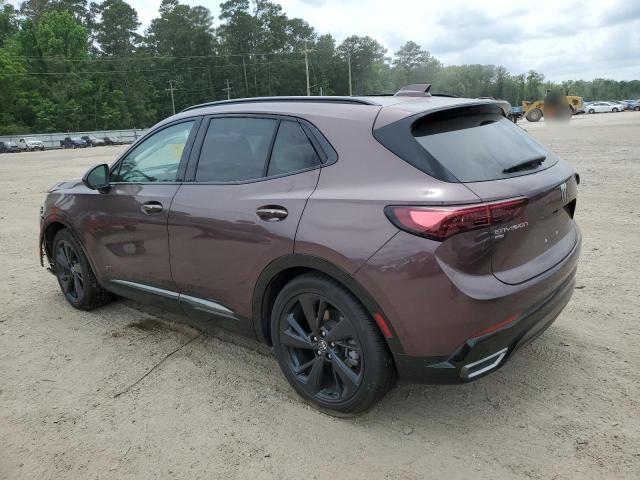 LRBFZPE4XRD014013 - 2024 BUICK ENVISION ESSENCE Бордовый фото 2