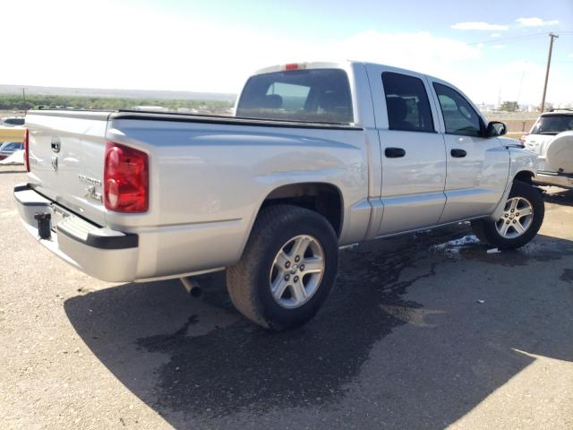 1D7RE3GK6BS529595 - 2011 DODGE DAKOTA SLT SILVER photo 3