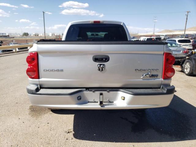 1D7RE3GK6BS529595 - 2011 DODGE DAKOTA SLT SILVER photo 6