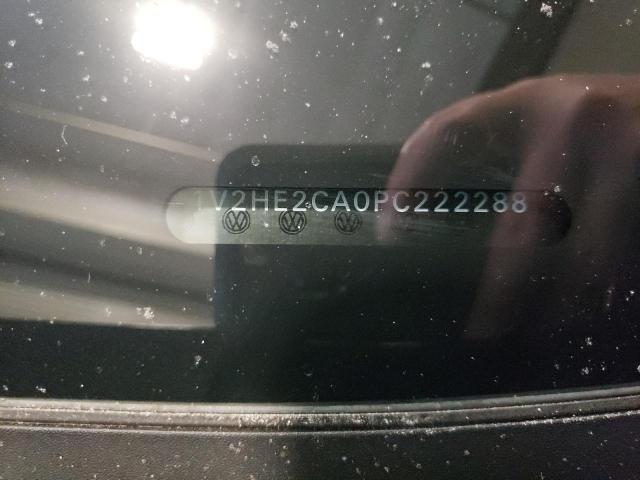 1V2HE2CA0PC222288 - 2023 VOLKSWAGEN ATLAS CROS SE Чорний фото 13