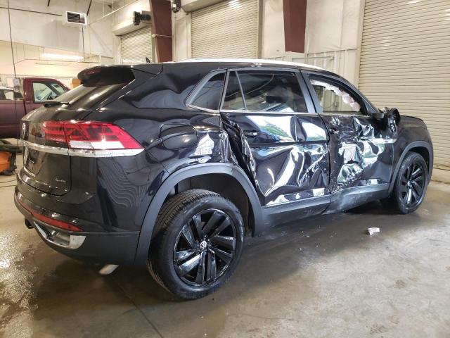 1V2HE2CA0PC222288 - 2023 VOLKSWAGEN ATLAS CROS SE Чорний фото 3