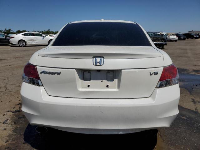 1HGCP36828A051319 - 2008 HONDA ACCORD EXL WHITE photo 6