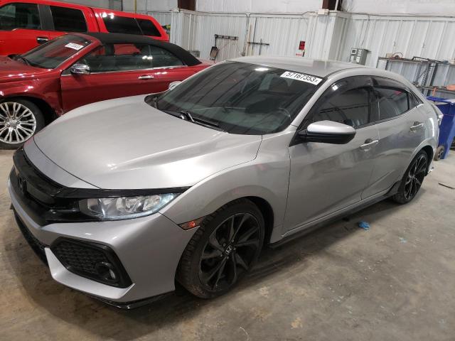 SHHFK7H49HU222164 - 2017 HONDA CIVIC SPORT 银色 照片 1