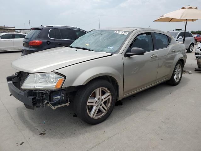 1B3LC56K78N185299 - 2008 DODGE AVENGER SXT TAN photo 1