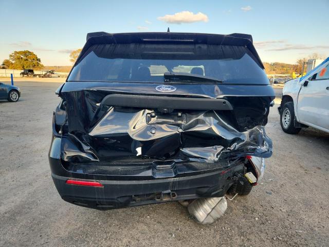 1FM5K8AB2NGB80770 - 2022 FORD EXPLORER POLICE INTERCEPTOR BLACK photo 6