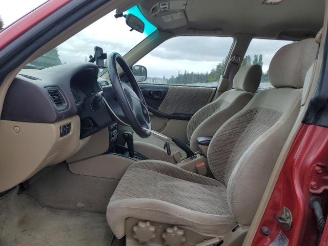 JF1SF6556YH713115 - 2000 SUBARU FORESTER S RED photo 7
