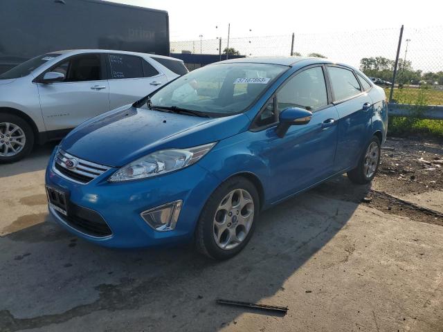 3FADP4CJ7CM218369 - 2012 FORD FIESTA SEL BLUE photo 1