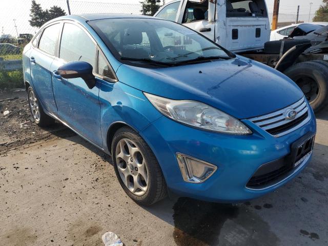 3FADP4CJ7CM218369 - 2012 FORD FIESTA SEL BLUE photo 4