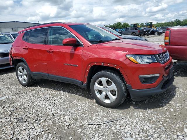 3C4NJDBB2JT180627 - 2018 JEEP COMPASS LATITUDE RED photo 4