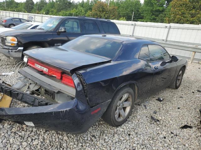 2C3CDYAG8CH139406 - 2012 DODGE CHALLENGER SXT BLUE photo 3