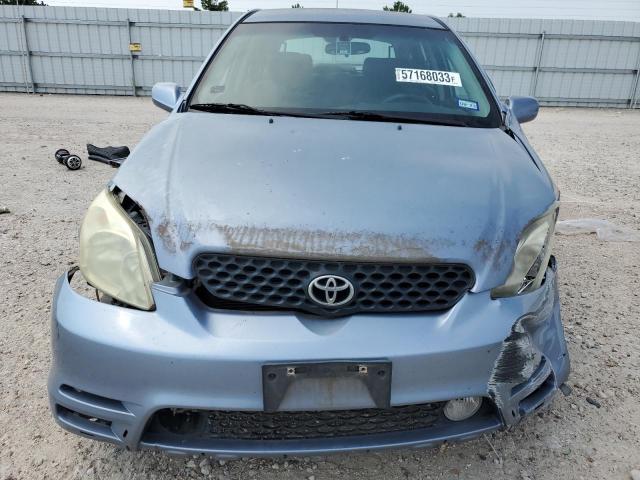 2T1KR32E63C040800 - 2003 TOYOTA COROLLA MA XR BLUE photo 5