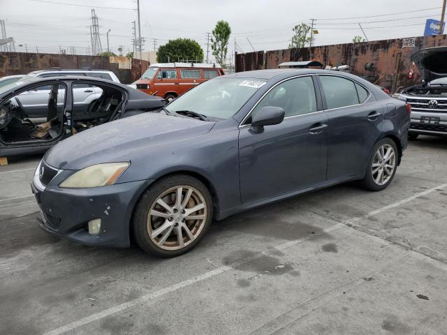 JTHBE262465006148 - 2006 LEXUS IS 350 GRAY photo 1