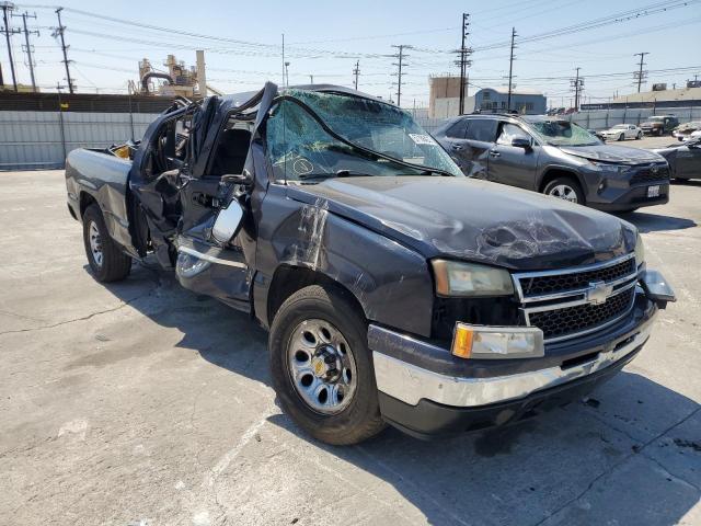 1GCEC19V67Z117752 - 2007 CHEVROLET SILVERADO C1500 CLASSIC BLUE photo 1