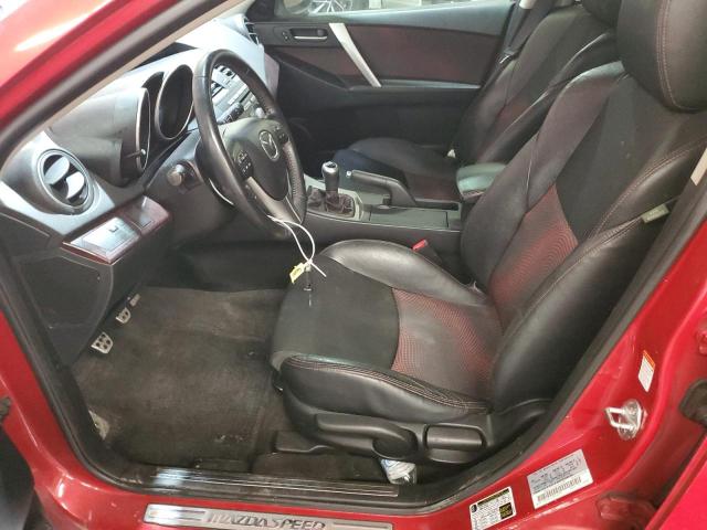 JM1BL1H39A1224805 - 2010 MAZDA SPEED 3 ბურგუნდია ფოტო 7