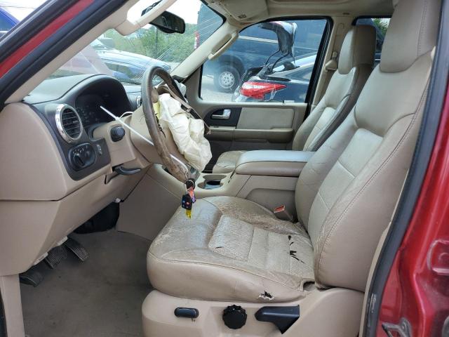 1FMFU18L64LA18425 - 2004 FORD EXPEDITION EDDIE BAUER RED photo 7