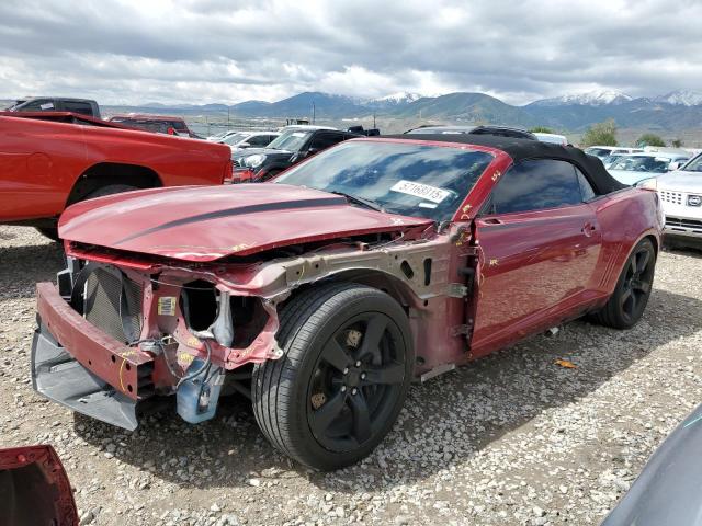 2G1FJ3DJ5D9217625 - 2013 CHEVROLET CAMARO SS RED photo 1