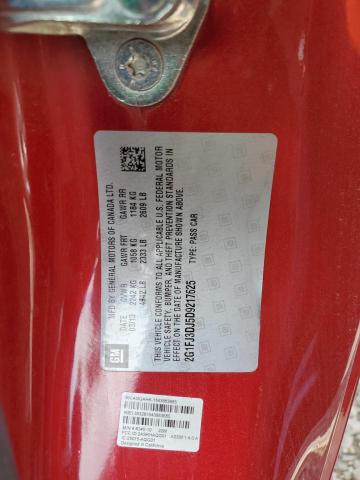 2G1FJ3DJ5D9217625 - 2013 CHEVROLET CAMARO SS RED photo 13