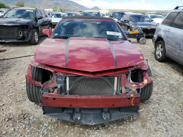 2G1FJ3DJ5D9217625 - 2013 CHEVROLET CAMARO SS RED photo 5