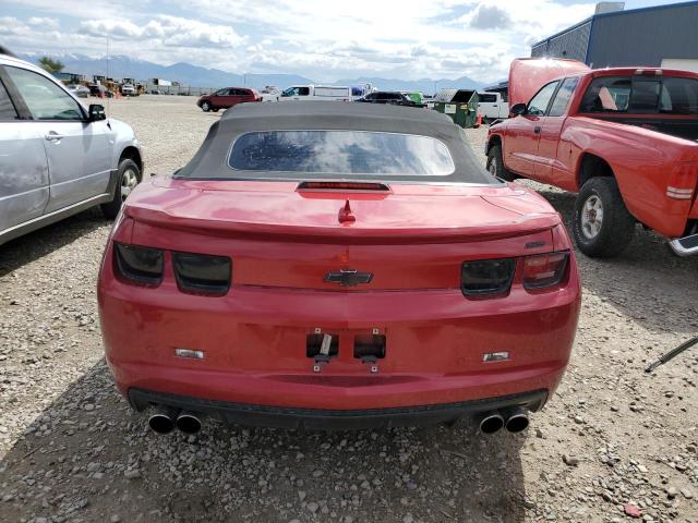 2G1FJ3DJ5D9217625 - 2013 CHEVROLET CAMARO SS RED photo 6