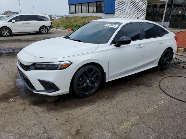 2HGFE2F50NH559305 - 2022 HONDA CIVIC SPORT 白色 照片 1