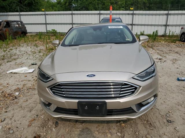 3FA6P0D9XHR304954 - 2017 FORD FUSION TITANIUM BEIGE photo 5