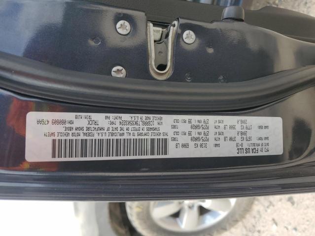 1C6RR6LT9KS503224 - 2019 RAM 1500 CLASS SLT Графитовый фото 12