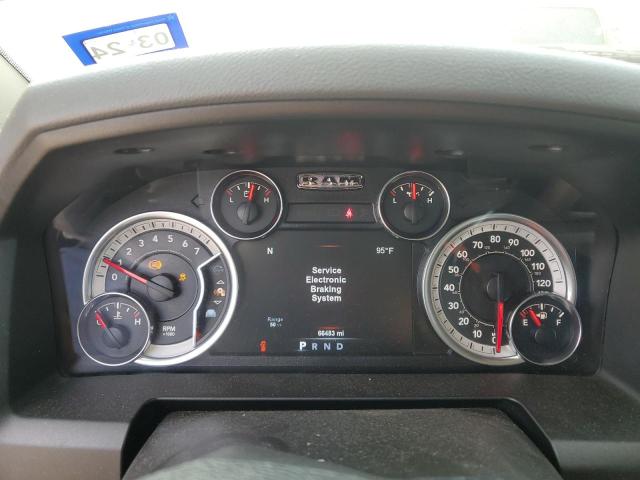 1C6RR6LT9KS503224 - 2019 RAM 1500 CLASS SLT Графитовый фото 9