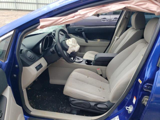 JM3ER293070120788 - 2007 MAZDA CX-7 BLUE photo 7