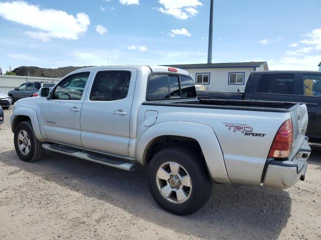 5TEJU62N95Z136865 - 2005 TOYOTA TACOMA DOUBLE CAB PRERUNNER SILVER photo 2