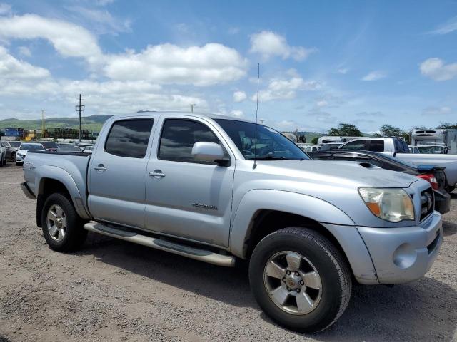 5TEJU62N95Z136865 - 2005 TOYOTA TACOMA DOUBLE CAB PRERUNNER SILVER photo 4