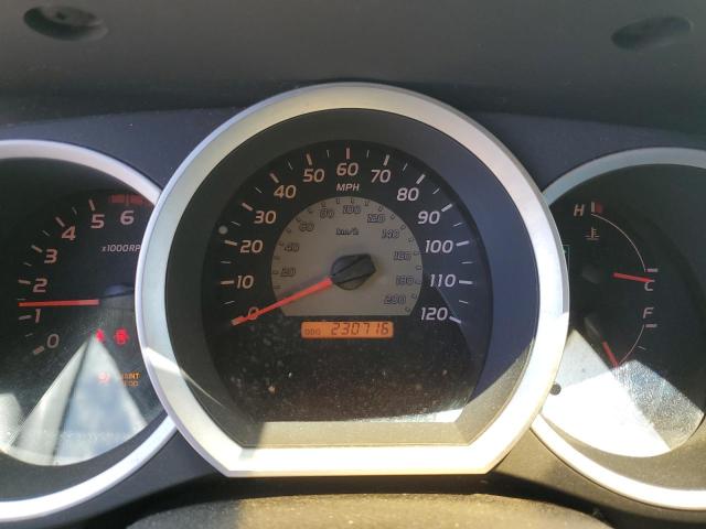 5TEJU62N95Z136865 - 2005 TOYOTA TACOMA DOUBLE CAB PRERUNNER SILVER photo 9