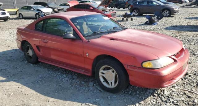 1FALP4040VF184398 - 1997 FORD MUSTANG RED photo 4