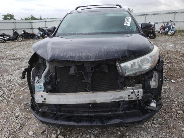5TDKKRFHXFS080711 - 2015 TOYOTA HIGHLANDER XLE BLACK photo 5